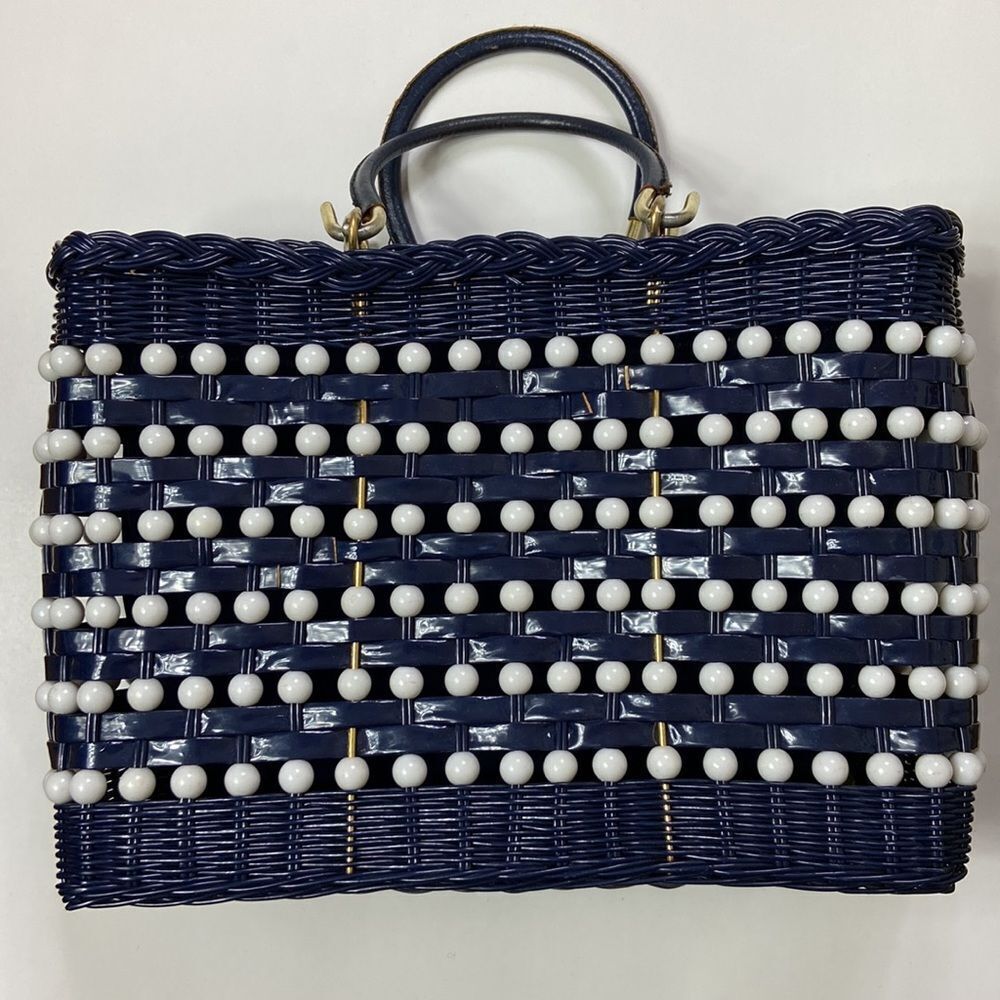 Handmade Made In Hong Kong Plastic & Metal Women Handbags